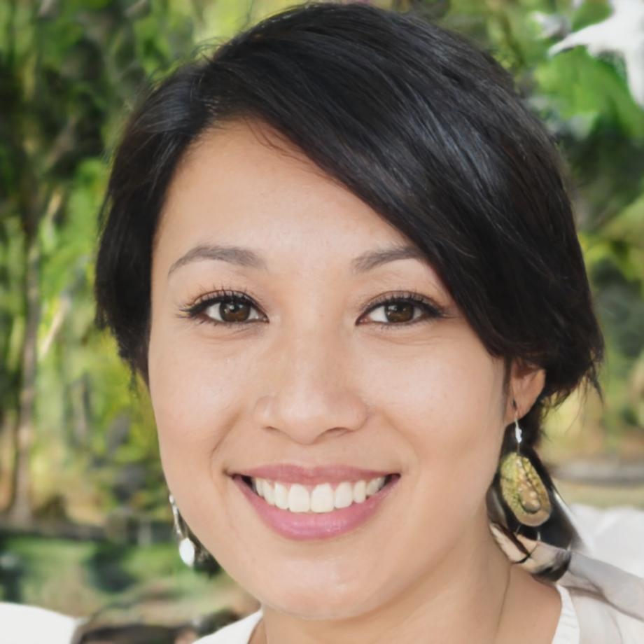 Zufriedene Kursteilnehmerin